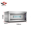 Commercial Kitchen Equipment Table Top Bread Baking Pizza one deck Gas Oven